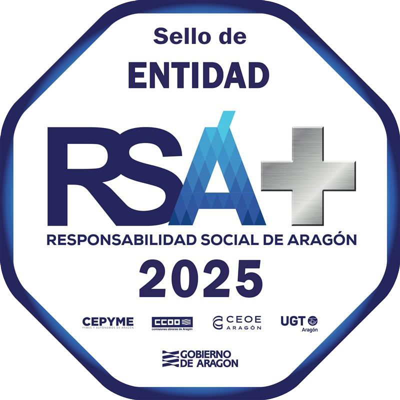 Sello de RSA responsabilidad social corporativa de 2025